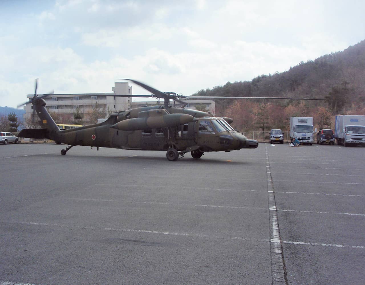 陸上自衛隊のUH-60JA