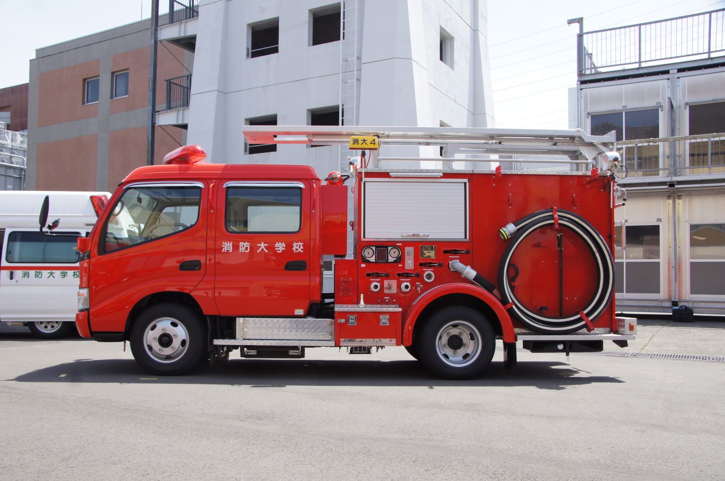 消防大学校の訓練車両