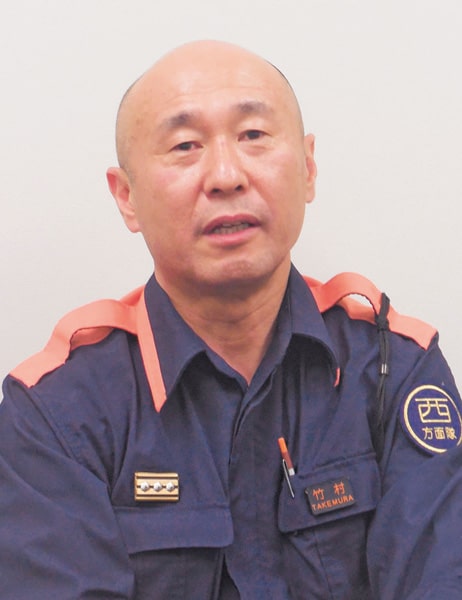 大阪市消防局 消防司令長　竹村健一郎
