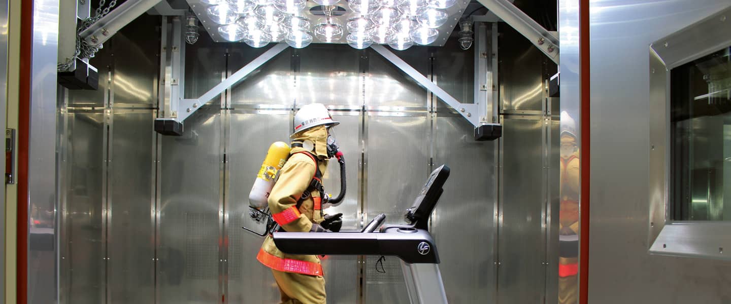 東京消防庁技術安全所の熱中症対策