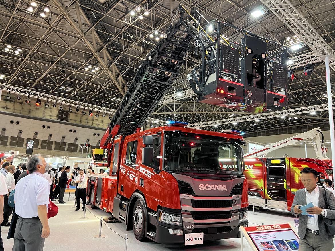 東京国際消防防災展2023モリタブース