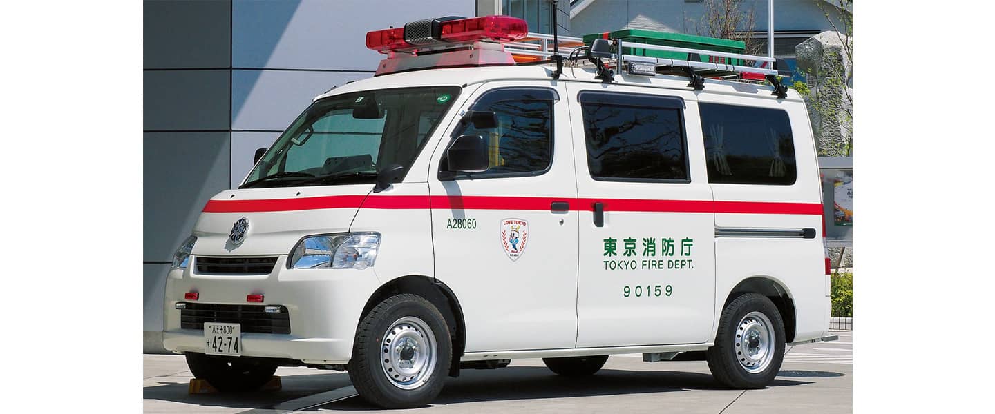 山岳対応用特殊救急車