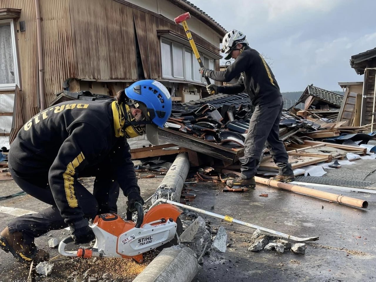 令和6年能登半島地震でのDRT JAPANのボランティア活動