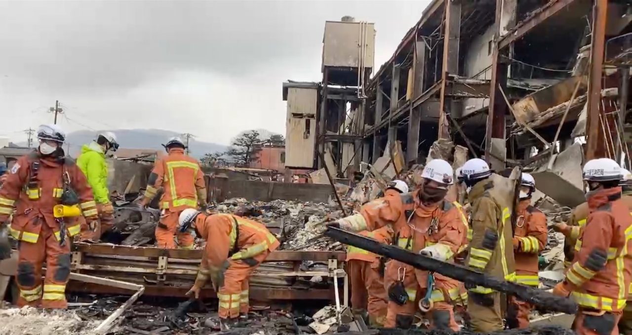 総務省消防庁提供：令和6年能登半島地震