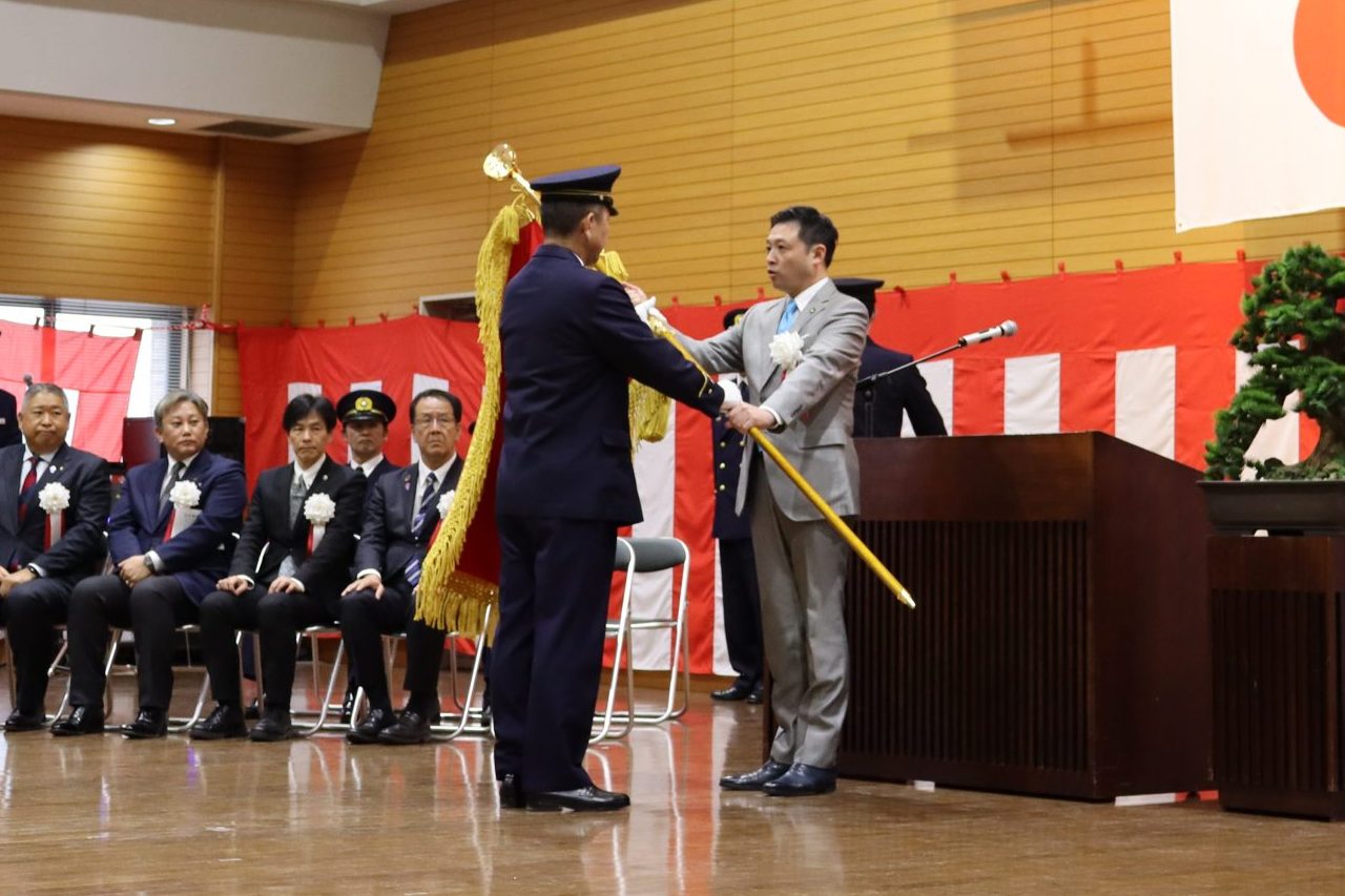 大阪南消防組合消防広域化記念式典