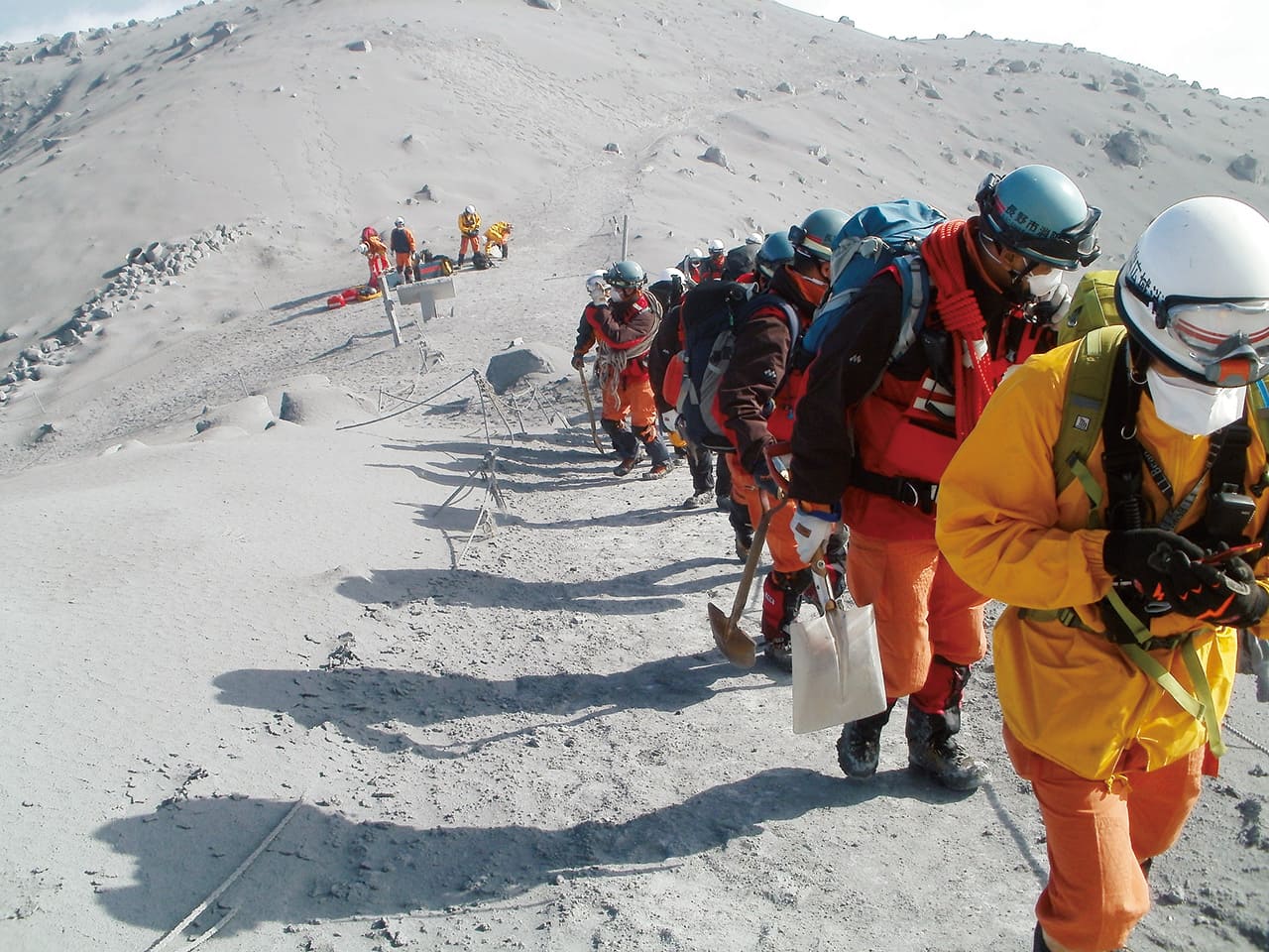 御嶽山噴火災害　被災地消防本部