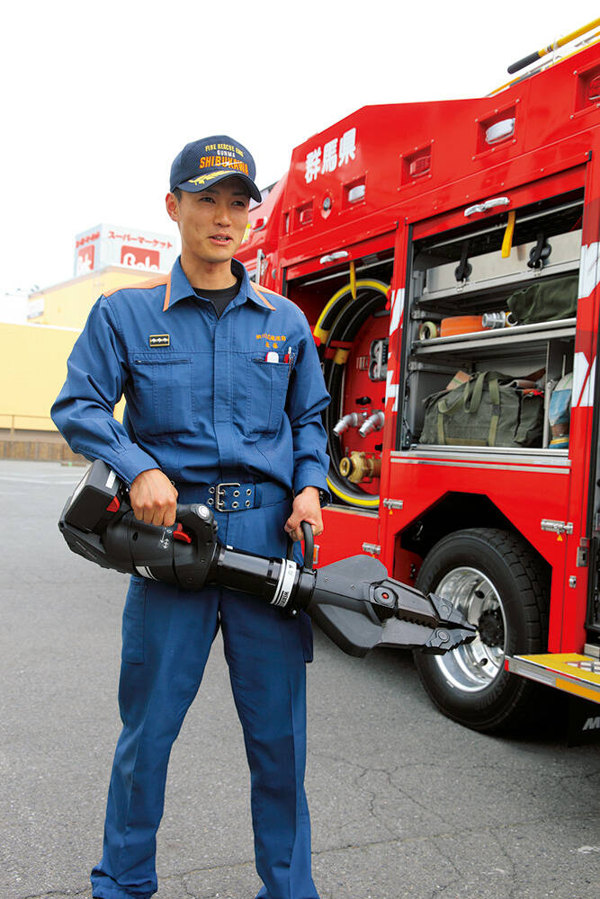 化学消防ポンプ自動車Ⅱ型 渋川広域消防本部