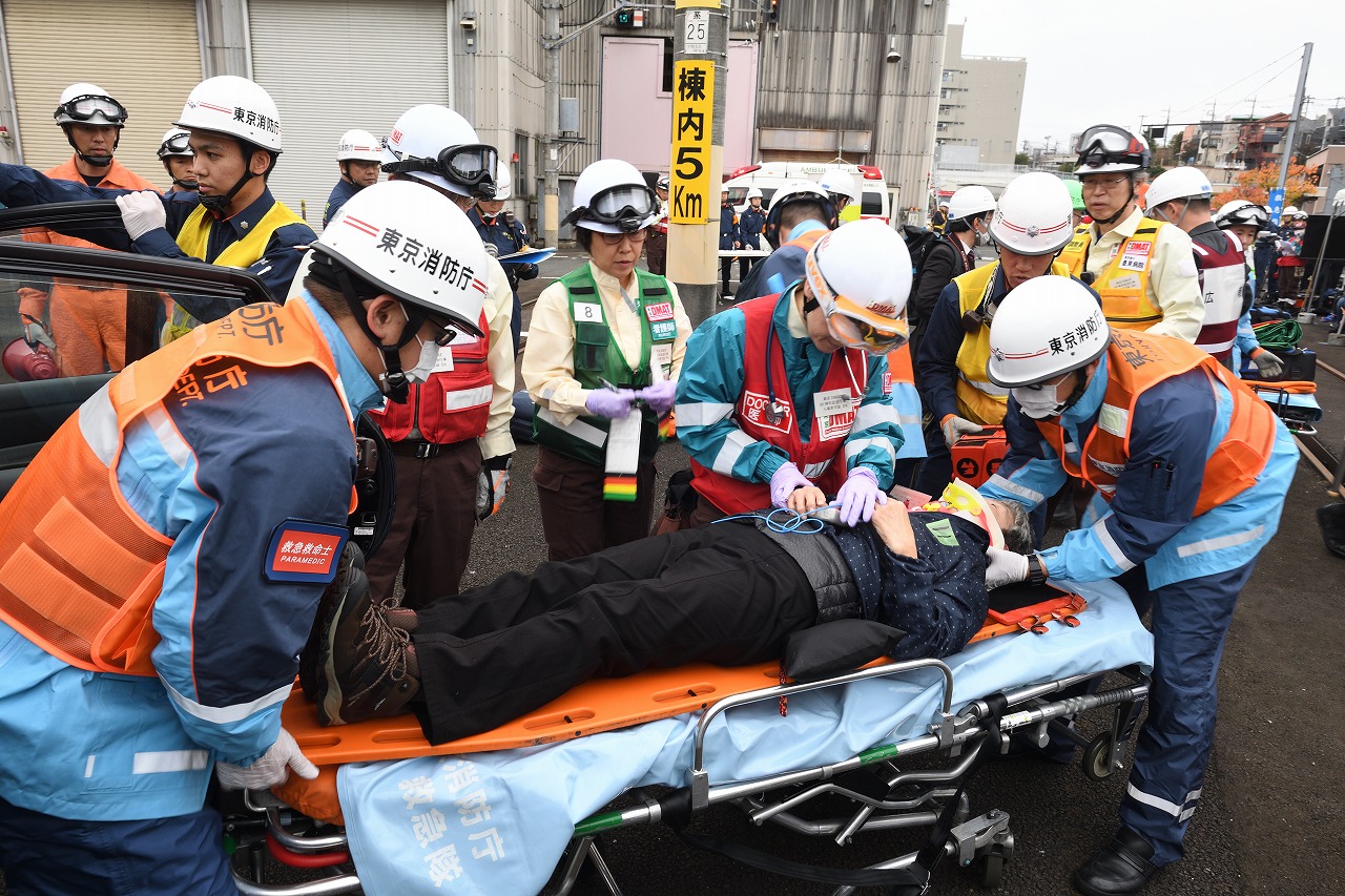 東京DMAT発足20周年医療機関と東京消防庁が救護訓練 | 消防