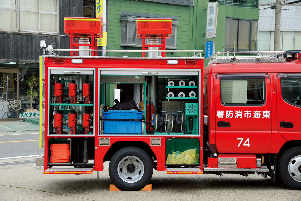 電源照明車 東海市消防本部