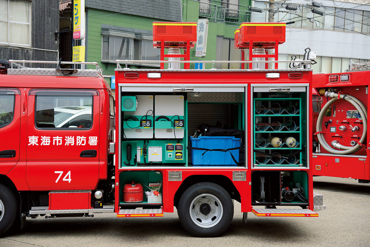 電源照明車 東海市消防本部