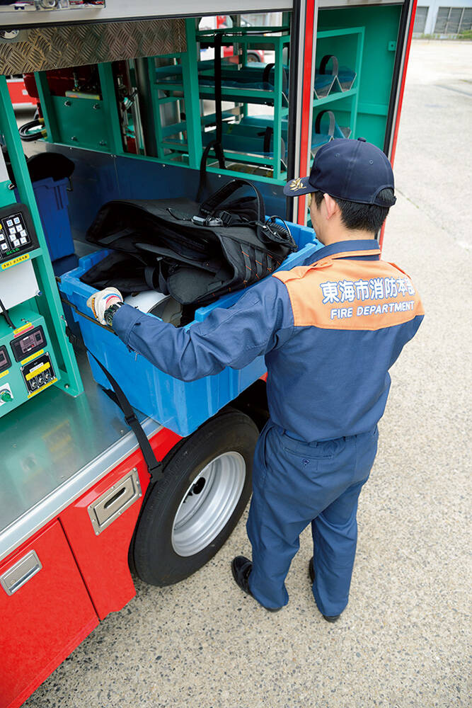 電源照明車 東海市消防本部