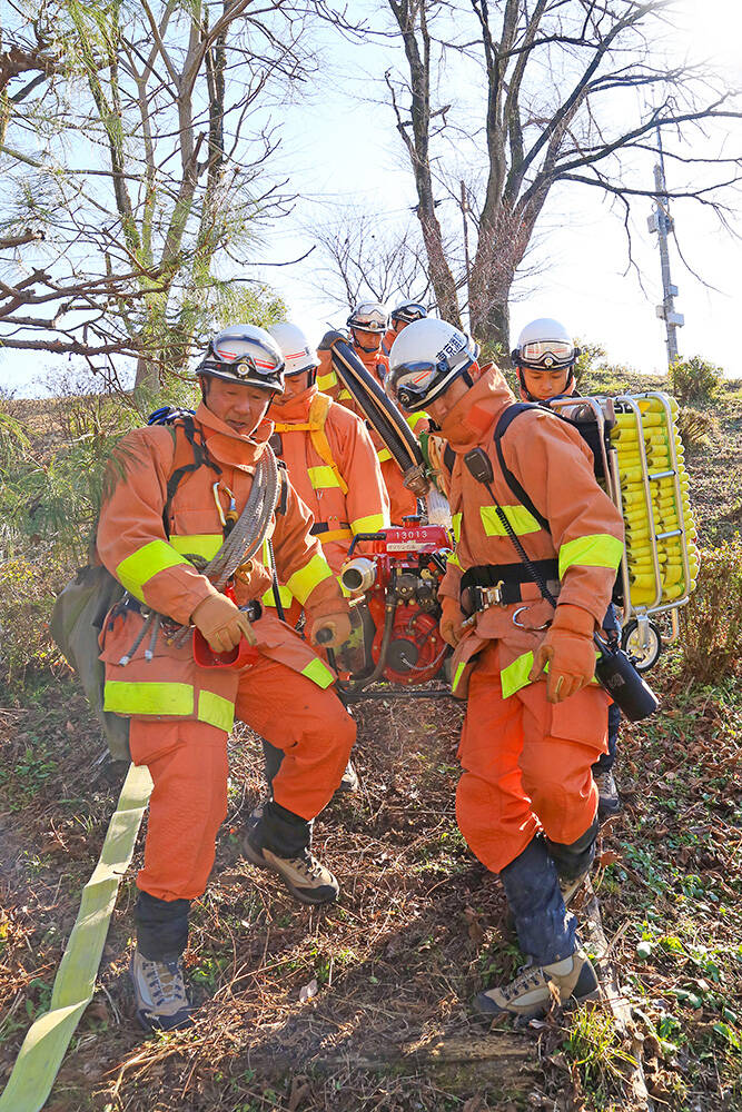 東京消防庁9HR 林野火災対応