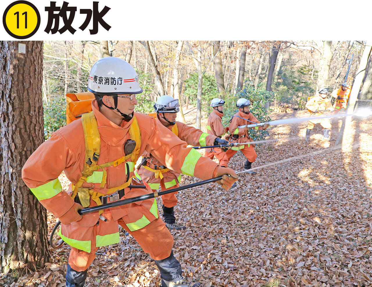 東京消防庁9HR 林野火災対応