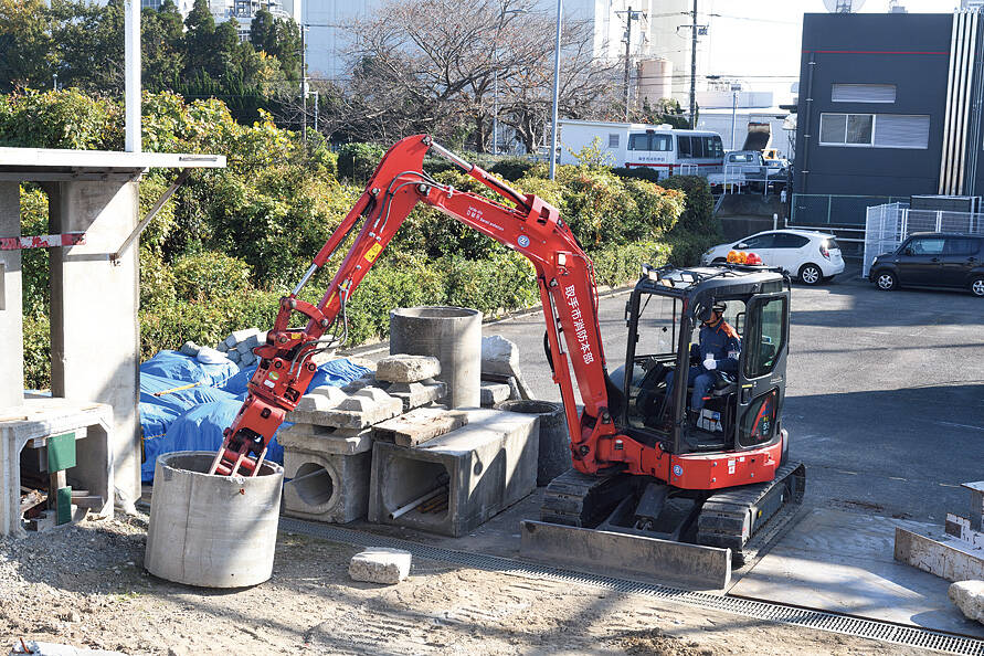 震災対応に強くなる重機訓練法 取手市消防本部