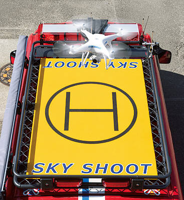 焼津市消防団のドローン隊「SKY SHOOT」