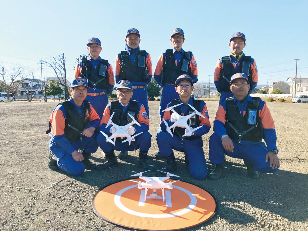 焼津市消防団のドローン隊「SKY SHOOT」