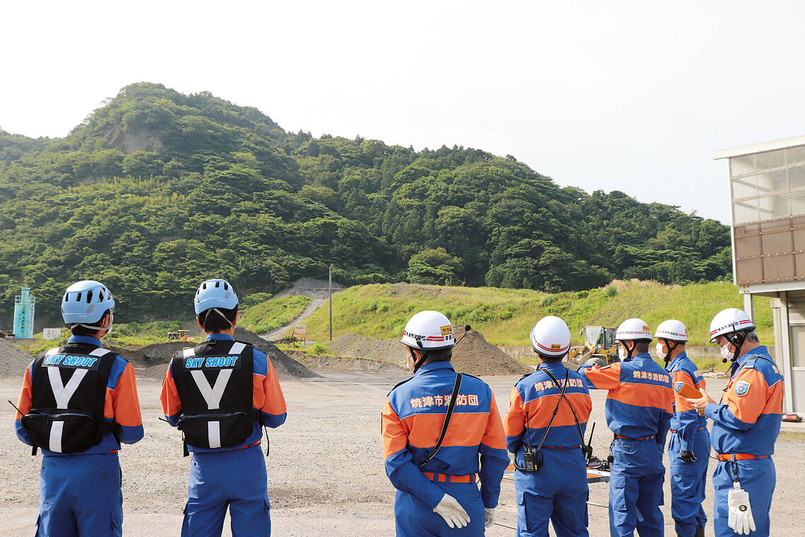 焼津市消防団のドローン隊「SKY SHOOT」