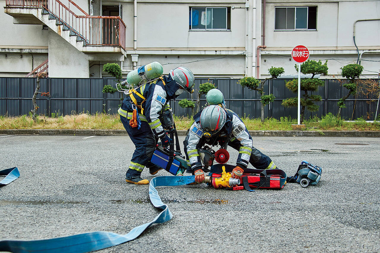 進化する「姫消式」消火戦術