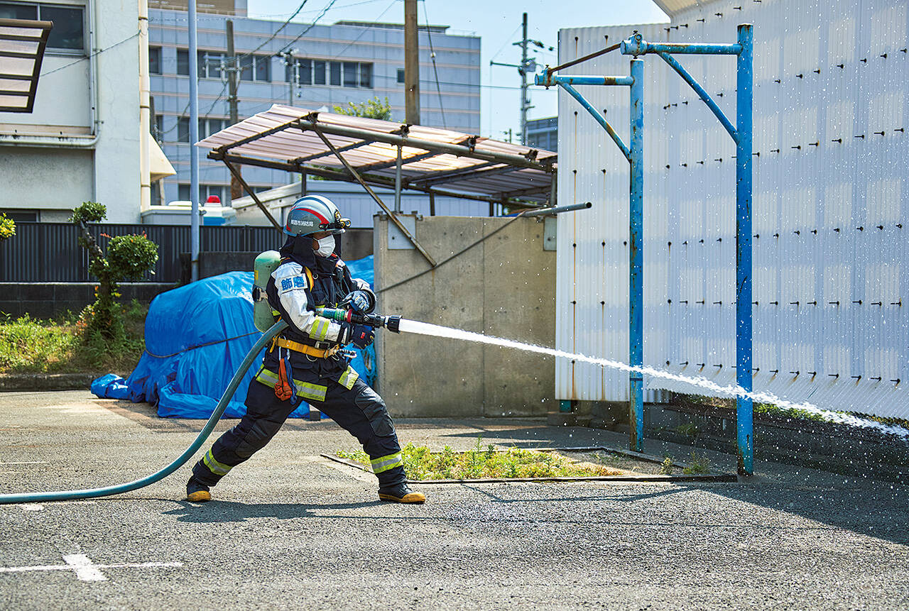 進化する「姫消式」消火戦術