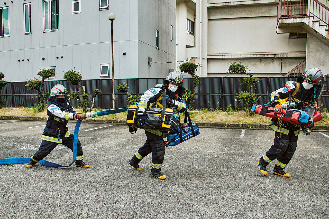 進化する「姫消式」消火戦術