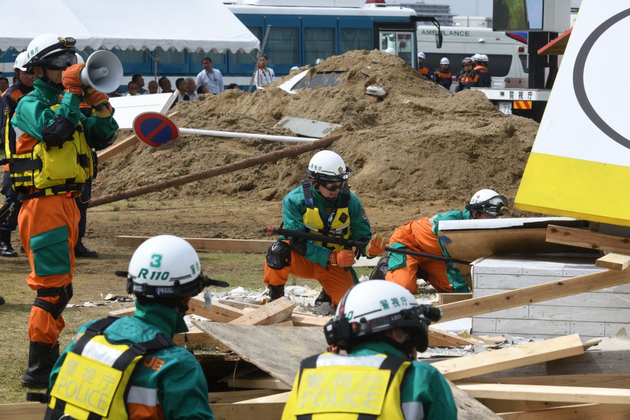 警視庁「災害警備総合訓練2025」