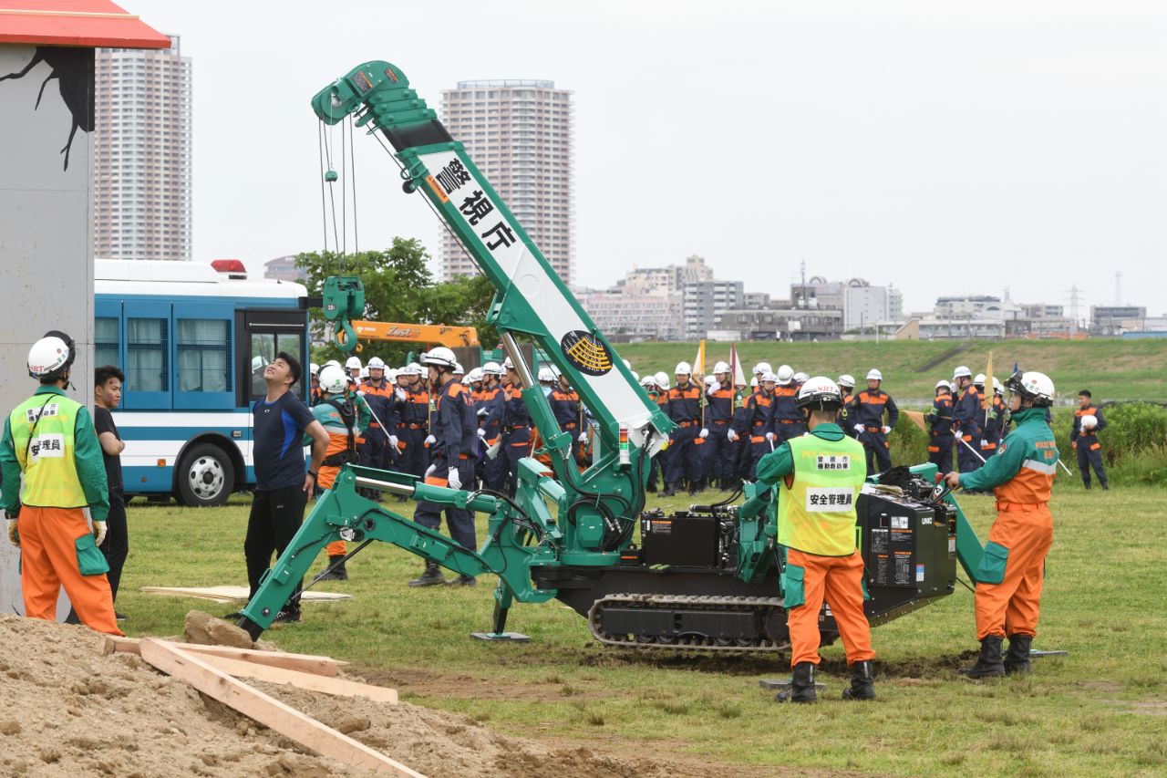 警視庁「災害警備総合訓練2025」
