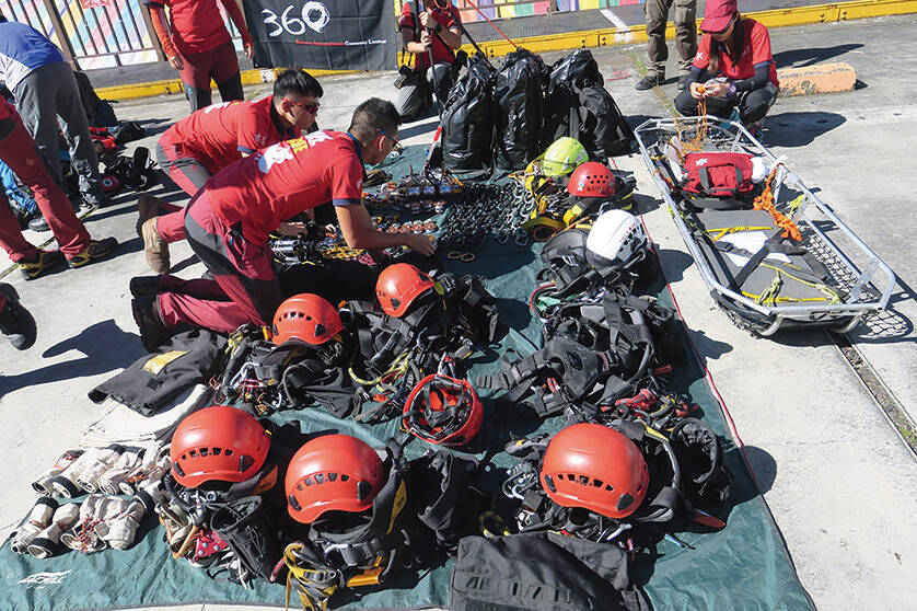 ロープレスキューの種をまく 第1回「ギアチェック」