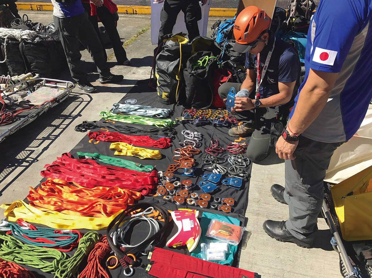 ロープレスキューの種をまく 第1回「ギアチェック」