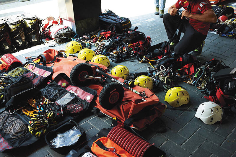 ロープレスキューの種をまく 第1回「ギアチェック」