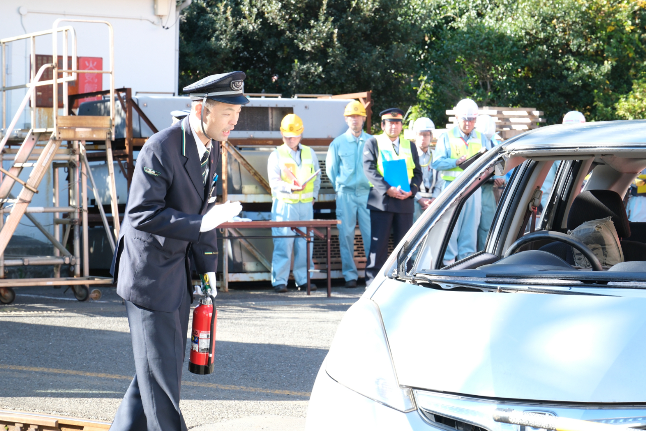 江ノ島電鉄・鎌倉市消防本部 2025年度異常時総合合同訓練