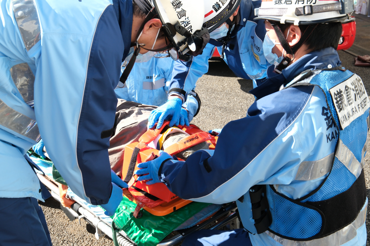 江ノ島電鉄・鎌倉市消防本部 2025年度異常時総合合同訓練