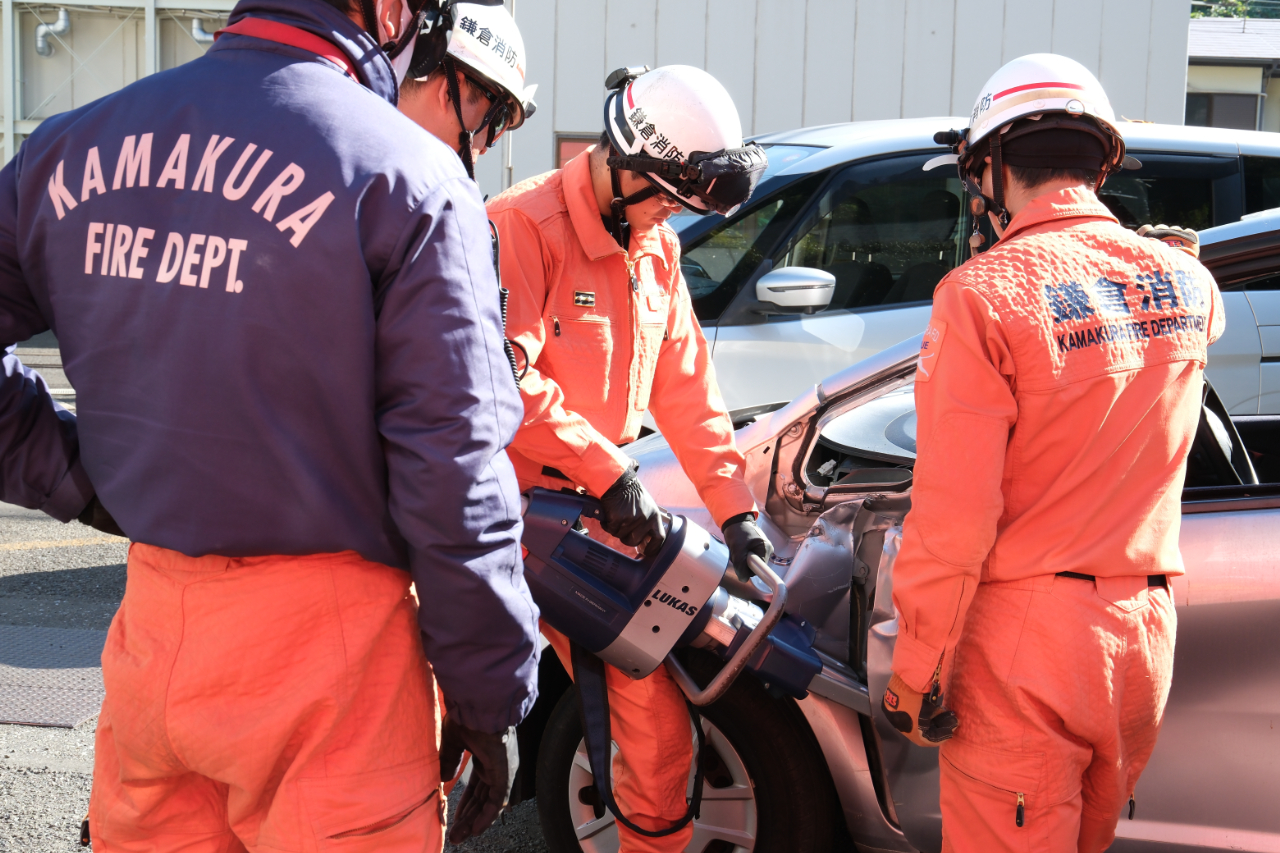 江ノ島電鉄・鎌倉市消防本部 2025年度異常時総合合同訓練